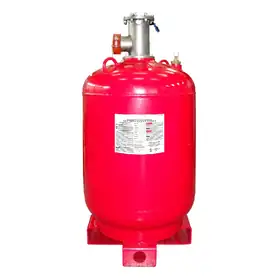 Avenger 800 lb and 1000 lb HFC-227ea clean agent cylinders