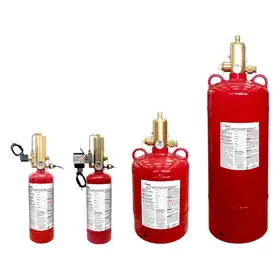 Avenger pre-engineered HFC-227ea clean agent cylinder