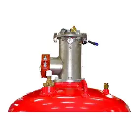 Avenger 4 inch stainless steel HFC-227ea cylinder valve