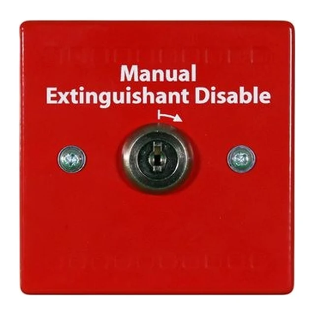 Hochiki HCVR-DS-R manual extinguishant disable switch