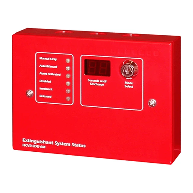 Hochiki HCVR-SDU extinguishant system status display unit